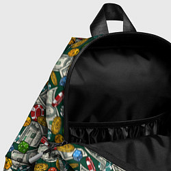 Детский рюкзак Казино - Casino, цвет: 3D-принт — фото 2