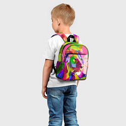 Детский рюкзак Lion abstraction, цвет: 3D-принт — фото 2