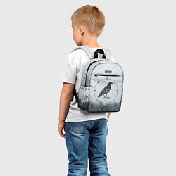 Детский рюкзак ВОРОН НА РУНАХ РУНЫ, цвет: 3D-принт — фото 2