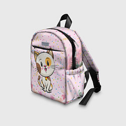 Детский рюкзак Милый пятнистый котик, цвет: 3D-принт — фото 2