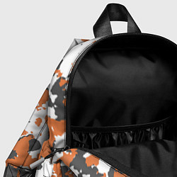 Детский рюкзак Orange Camo, цвет: 3D-принт — фото 2