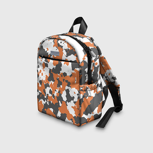 Детский рюкзак Orange Camo / 3D-принт – фото 3