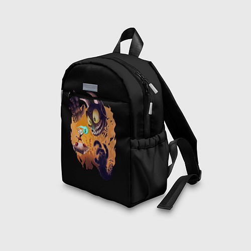 Детский рюкзак Борьба Чашки с Дьяволом Cuphead / 3D-принт – фото 3