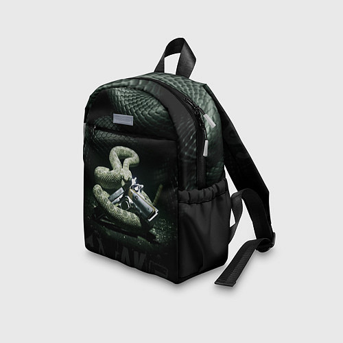 Детский рюкзак Змея - пистолет / 3D-принт – фото 3