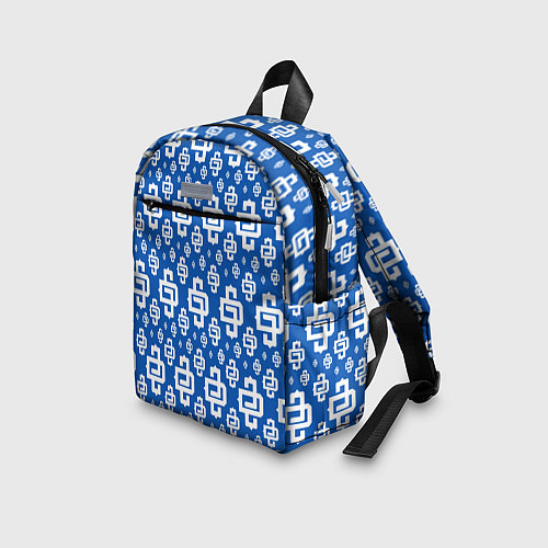 Детский рюкзак Blue Pattern Dope Camo Dope Street Market / 3D-принт – фото 3