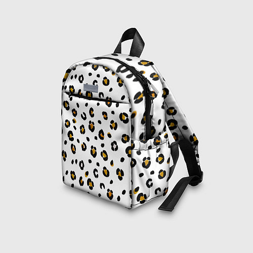 Детский рюкзак Пятна леопарда leopard spots / 3D-принт – фото 3