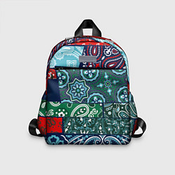 Детский рюкзак Лоскуты Бандан, цвет: 3D-принт