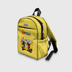 Детский рюкзак Cuphead and Mugman Чашечки, цвет: 3D-принт — фото 2