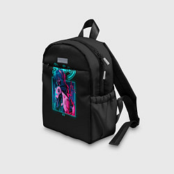 Детский рюкзак Евангелион Неоновый Токио, цвет: 3D-принт — фото 2
