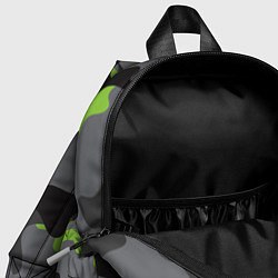 Детский рюкзак Brawl Stars Камуфляж Серо-Чёрный, цвет: 3D-принт — фото 2