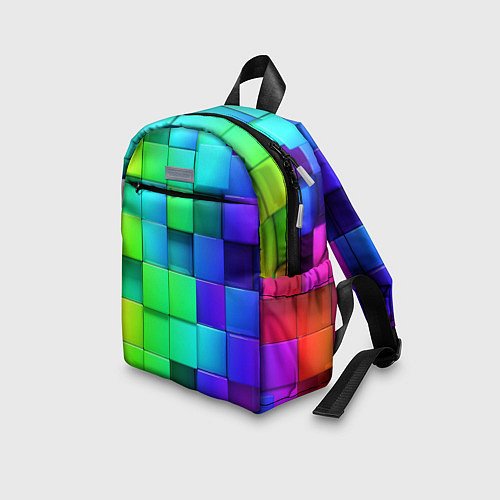 Детский рюкзак Color geometrics pattern Vanguard / 3D-принт – фото 3