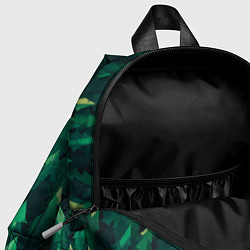 Детский рюкзак Еловый лес spruce forest, цвет: 3D-принт — фото 2