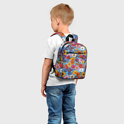 Детский рюкзак Ромашки-лютики, цвет: 3D-принт — фото 2