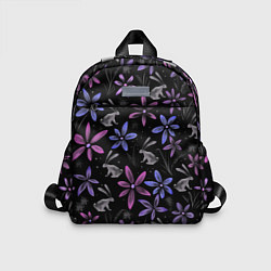 Детский рюкзак Зайцы в ночном саду, цвет: 3D-принт