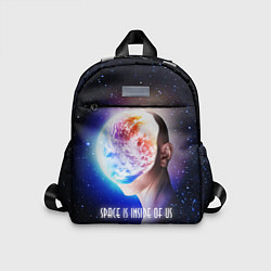 Детский рюкзак Космос внутри нас, цвет: 3D-принт