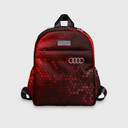 Детский рюкзак AUDI Соты, цвет: 3D-принт