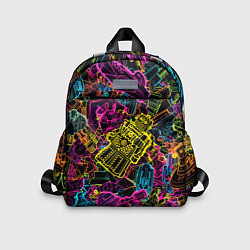 Детский рюкзак Cyber space pattern Fashion 3022, цвет: 3D-принт