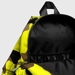 Детский рюкзак Counter-Strike Камуфляж Жёлто-Коричневый, цвет: 3D-принт — фото 2