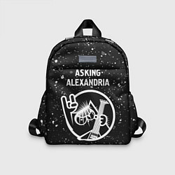 Детский рюкзак Asking Alexandria - КОТ - Краска, цвет: 3D-принт