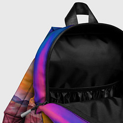 Детский рюкзак Краски природы Горы Neon Китай, цвет: 3D-принт — фото 2