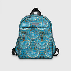 Детский рюкзак Круговые узоры, цвет: 3D-принт