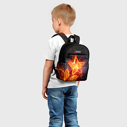 Детский рюкзак Flower Neon Fashion 2035 Flame, цвет: 3D-принт — фото 2