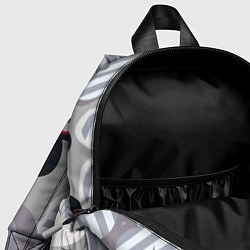 Детский рюкзак Серая полоска Тома Брауна, цвет: 3D-принт — фото 2
