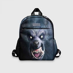 Детский рюкзак Оборотень - Волк, цвет: 3D-принт