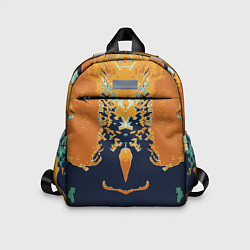 Детский рюкзак Абстрактный,цветной узор Abstraction, цвет: 3D-принт