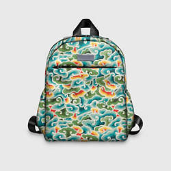 Детский рюкзак Восточные мотивы, цвет: 3D-принт