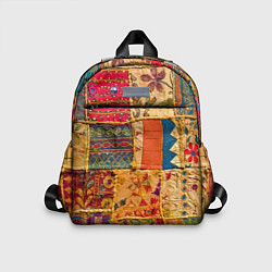 Детский рюкзак Пэчворк Лоскутное одеяло Patchwork Quilt, цвет: 3D-принт
