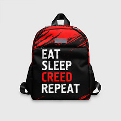 Детский рюкзак Eat Sleep Creed Repeat - Краски