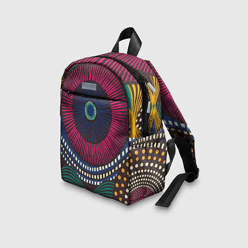 Детский рюкзак Африка Орнамент / 3D-принт – фото 3