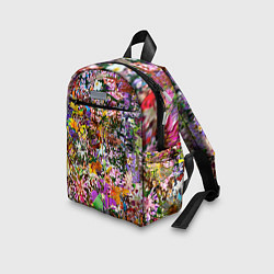 Детский рюкзак ЦВЕТОЧНАЯ ТЕКСТУРА, цвет: 3D-принт — фото 2