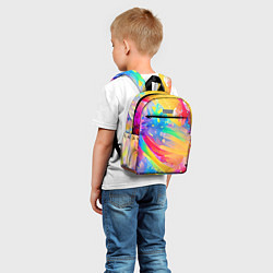 Детский рюкзак Радужный рисунок, цвет: 3D-принт — фото 2