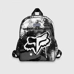 Детский рюкзак FOX RACING - МОТОКРОСС БРЫЗГИ, цвет: 3D-принт