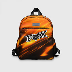 Детский рюкзак FOX RACING - ФОКС СИЯНИЕ, цвет: 3D-принт
