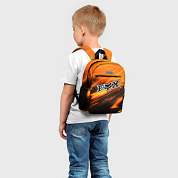 Детский рюкзак FOX RACING - ФОКС СИЯНИЕ, цвет: 3D-принт — фото 2