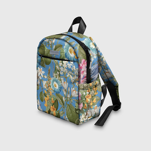Детский рюкзак Цветы Радужный Сад / 3D-принт – фото 3