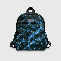 Детский рюкзак Нейронная сеть - фон