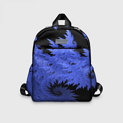 Детский рюкзак Абстрактный морозный узор Abstract frost pattern, цвет: 3D-принт