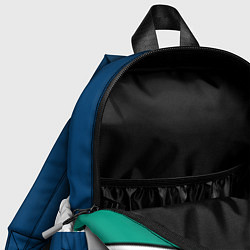 Детский рюкзак Геометрический молодежный узор с надписью Спорт, цвет: 3D-принт — фото 2