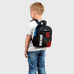 Детский рюкзак RUSSIA - ГЕРБ Люблю Россию - Арт, цвет: 3D-принт — фото 2