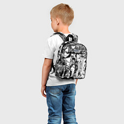 Детский рюкзак Атака титанов паттерн, цвет: 3D-принт — фото 2