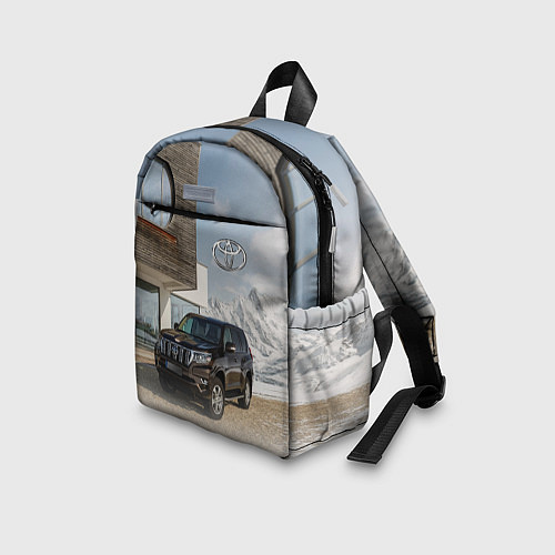Детский рюкзак Тoyota Land Cruiser Prado у горного коттеджа Mount / 3D-принт – фото 3
