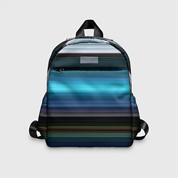 Детский рюкзак Неоновые линии neon lines, цвет: 3D-принт