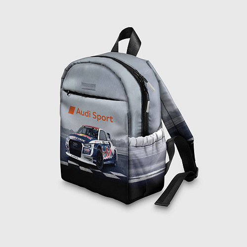 Детский рюкзак Ауди Спорт Гоночная команда Audi sport Racing team / 3D-принт – фото 3