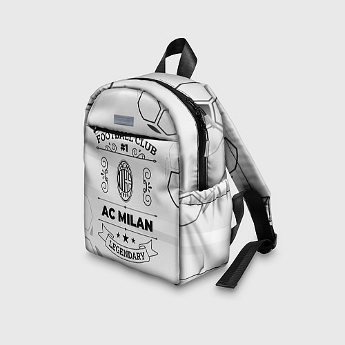 Детский рюкзак AC Milan Football Club Number 1 Legendary / 3D-принт – фото 3