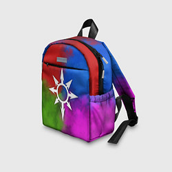 Детский рюкзак Хаос абстракция, цвет: 3D-принт — фото 2