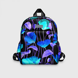 Детский рюкзак Авангардный цветочный паттерн Fashion trend, цвет: 3D-принт